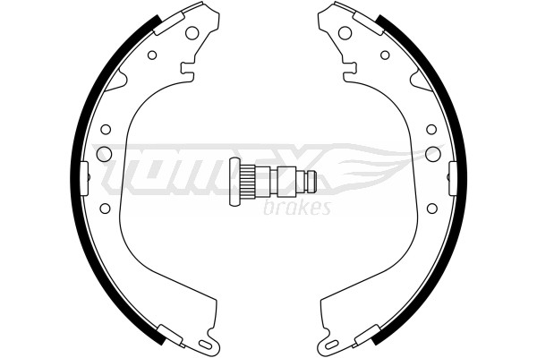 TOMEX Brakes Bremsbackensatz